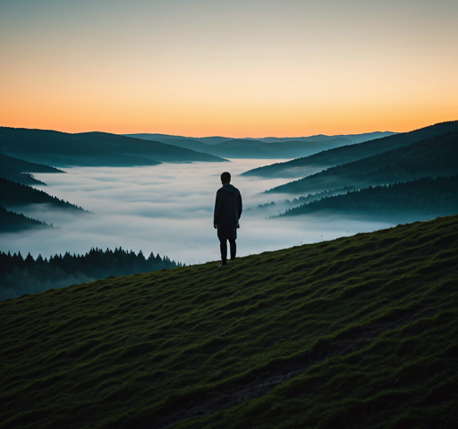 Dawn at the Edge of the Sea